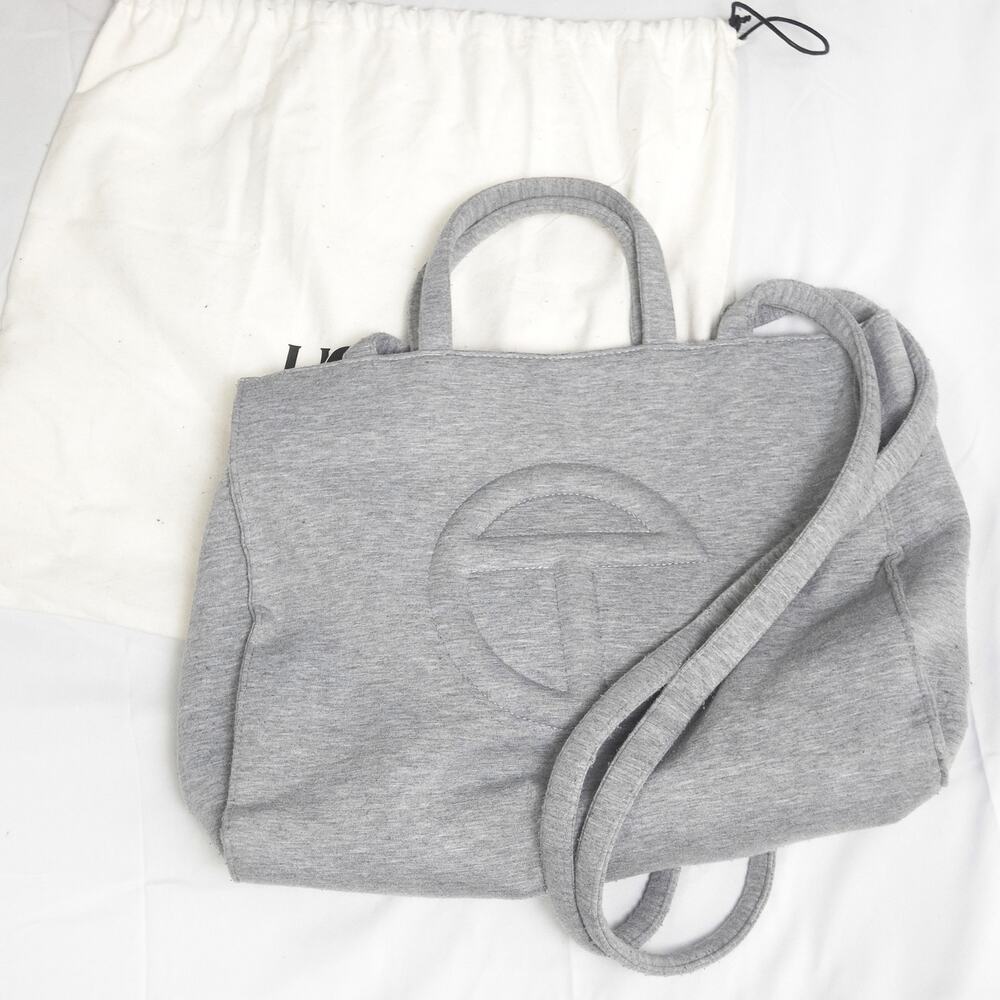 UGG x Telfar Heather Gray Tote Bag Minimalist Streetwear Luxury